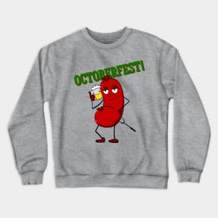 Funny Wurst Oktoberfest Crewneck Sweatshirt